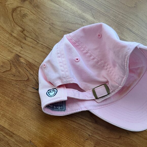 Life is good pink daisy baseball hat - Picture 4 of 4